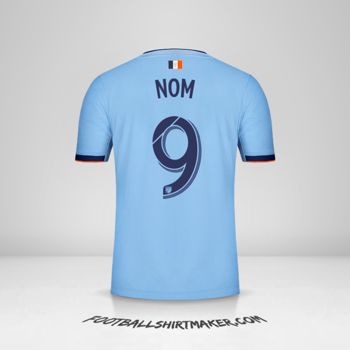 Maillot New York City FC 2019 -  nom - 9