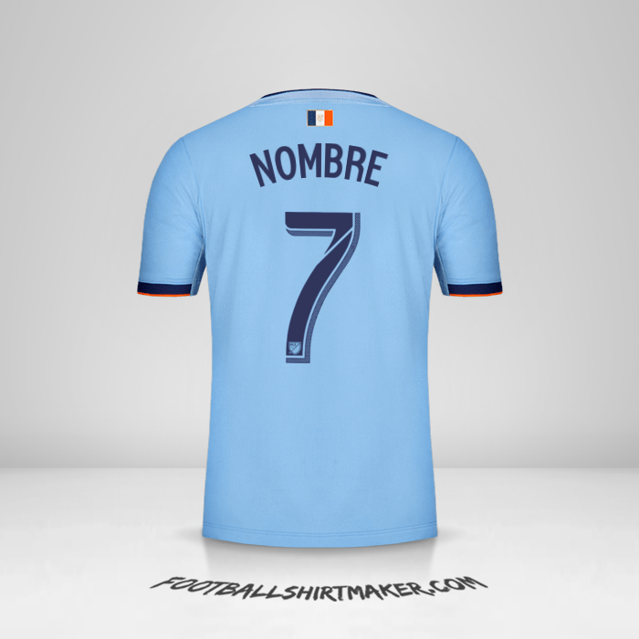 Jersey New York City FC 2019 -  nombre - 7