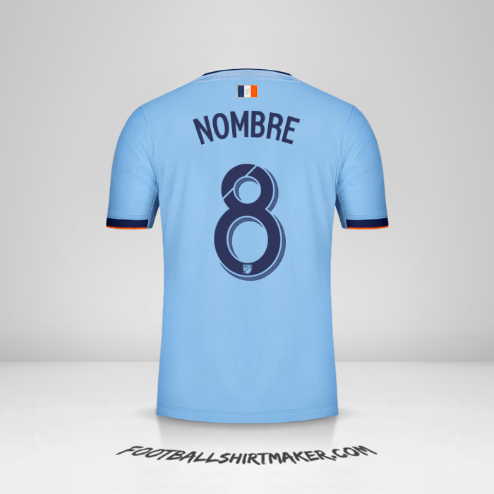 Jersey New York City FC 2019 -  nombre - 8