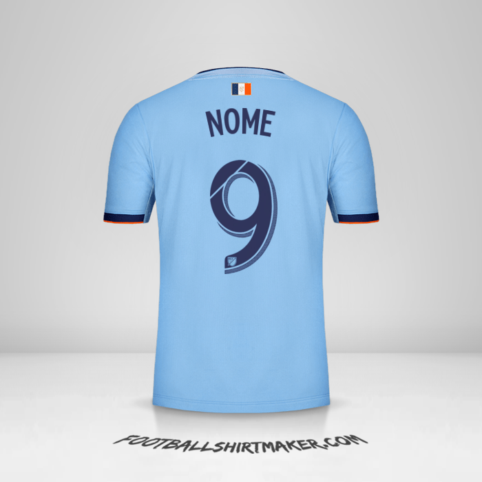 Camisola New York City FC 2019 -  nome - 9