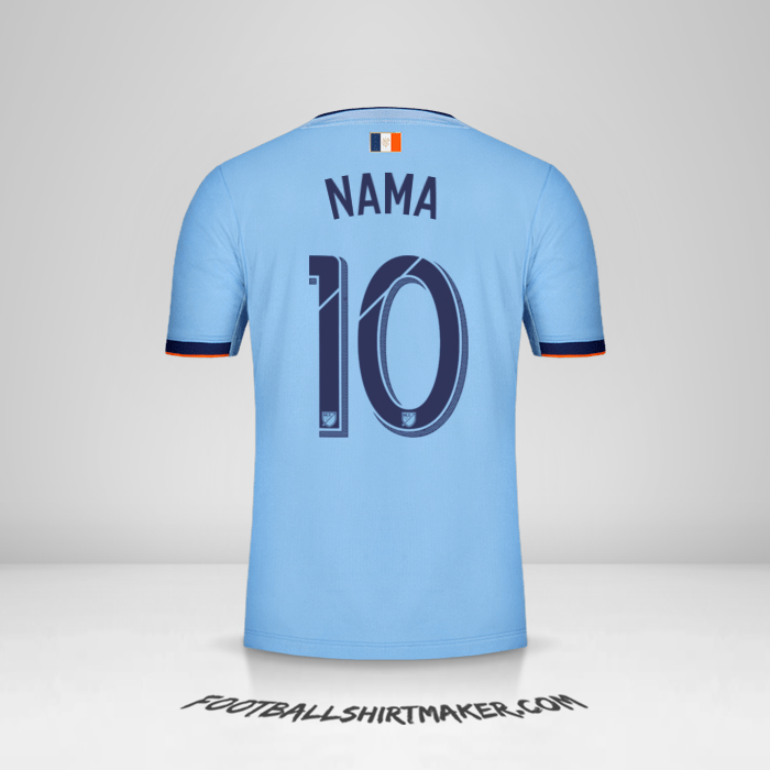 Jersey New York City FC 2019 -  nama - 10