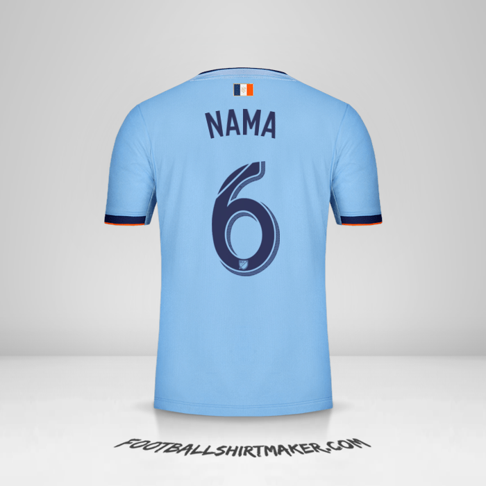 Jersey New York City FC 2019 -  nama - 6