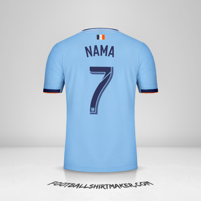 Jersey New York City FC 2019 -  nama - 7