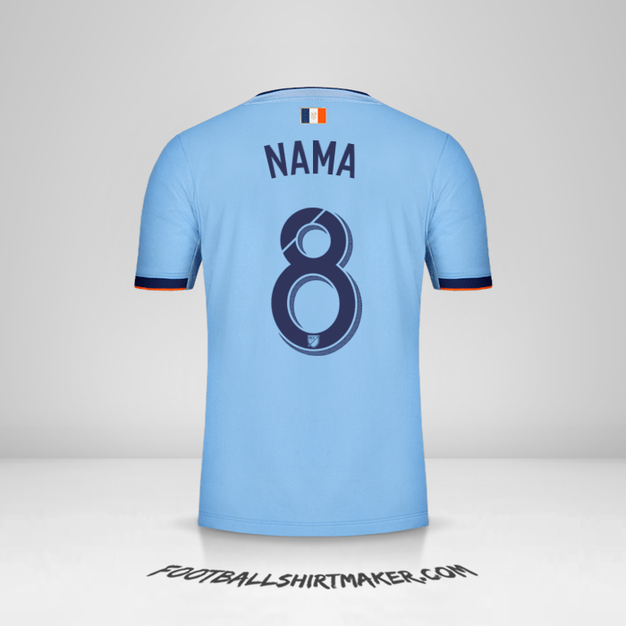 Jersey New York City FC 2019 -  nama - 8