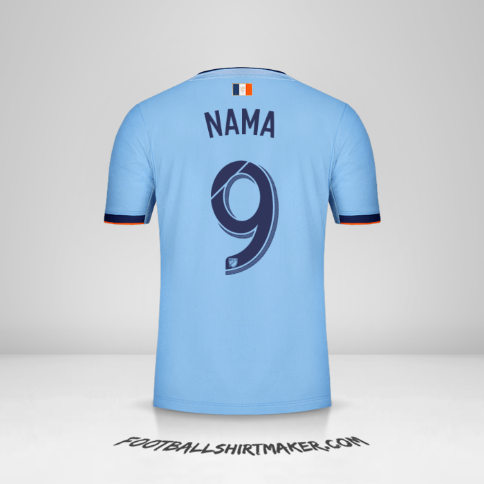 Jersey New York City FC 2019 -  nama - 9