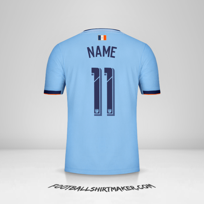 Shirt New York City FC 2019 -  name - 11