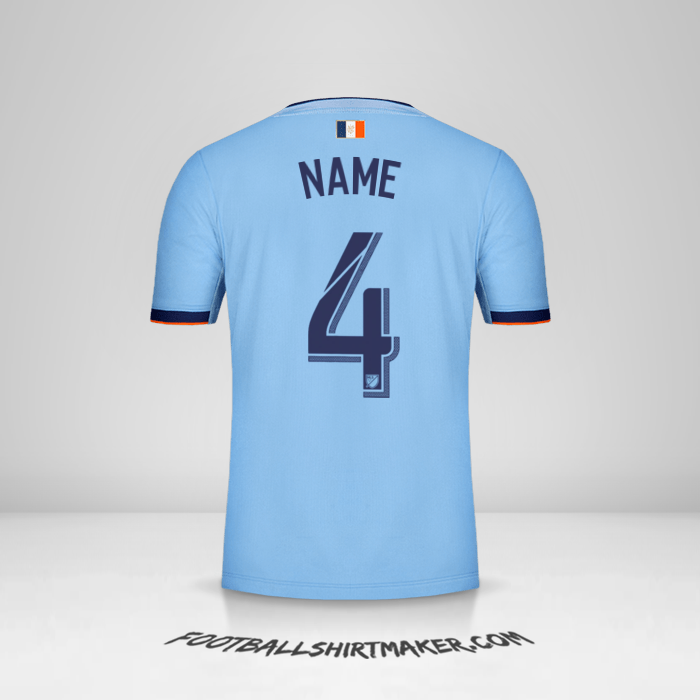 Trikot New York City FC 2019 -  name - 4