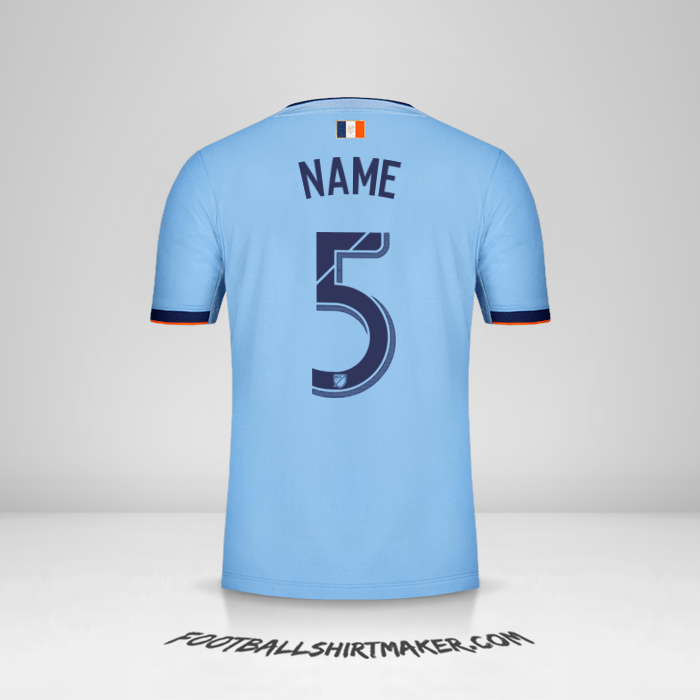Trikot New York City FC 2019 -  name - 5
