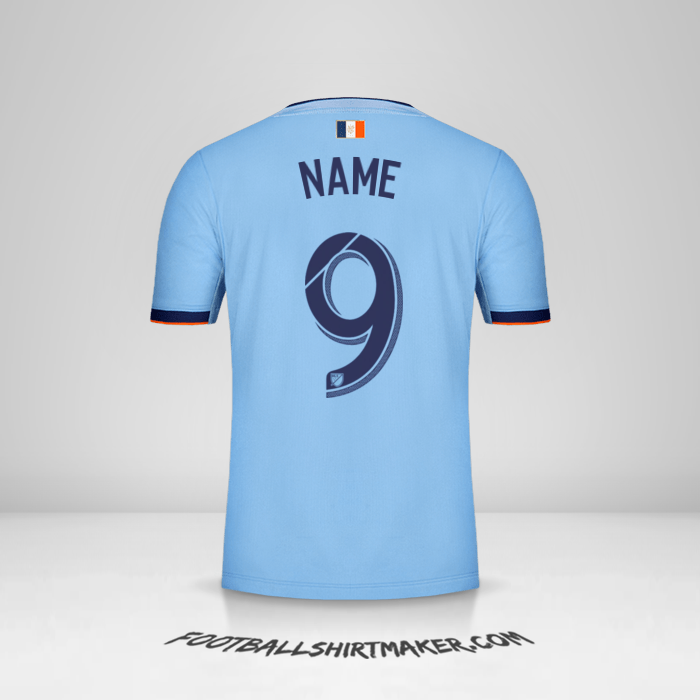 Shirt New York City FC 2019 -  name - 9