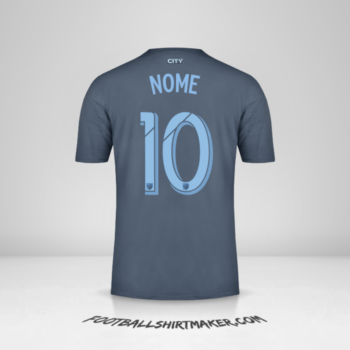 Maglia New York City FC 2018/19 Seconda -  nome - 10