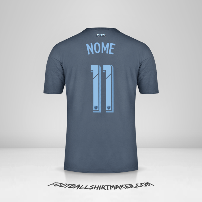 Maglia New York City FC 2018/19 Seconda -  nome - 11