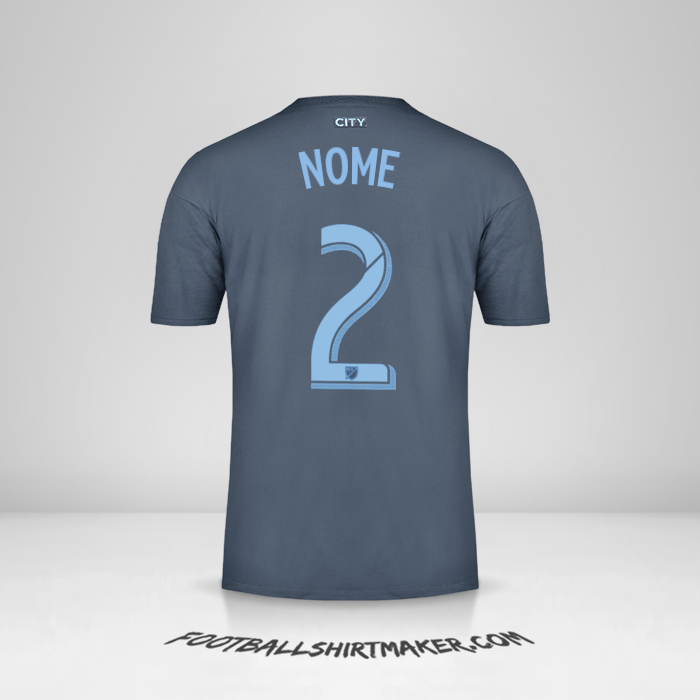 Maglia New York City FC 2018/19 Seconda -  nome - 2