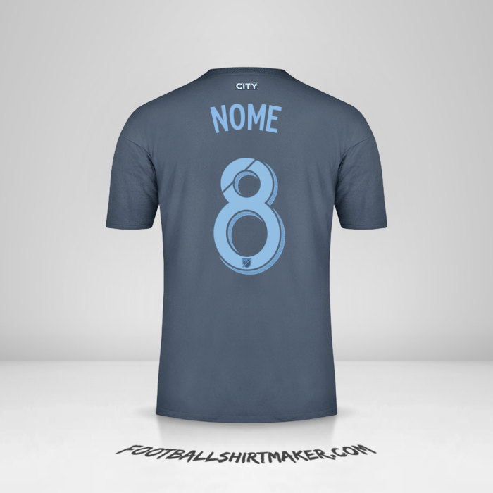 Maglia New York City FC 2018/19 Seconda -  nome - 8