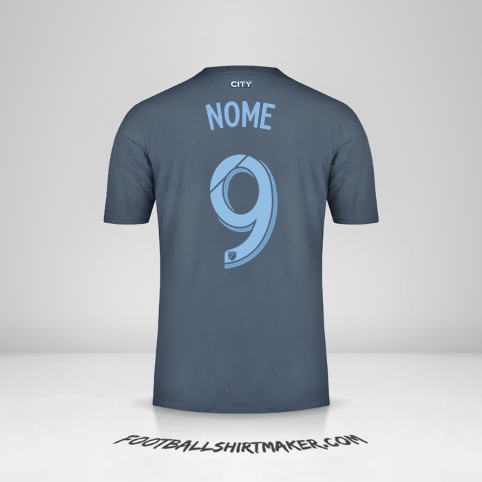 Camisa New York City FC 2018/19 Alternativa -  nome - 9