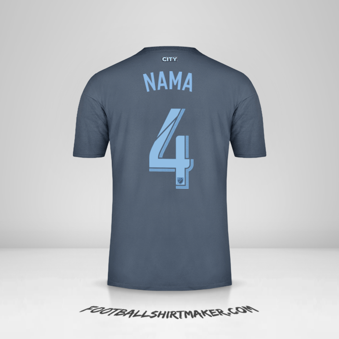 Jersey New York City FC 2018/19 Alternatif -  nama - 4