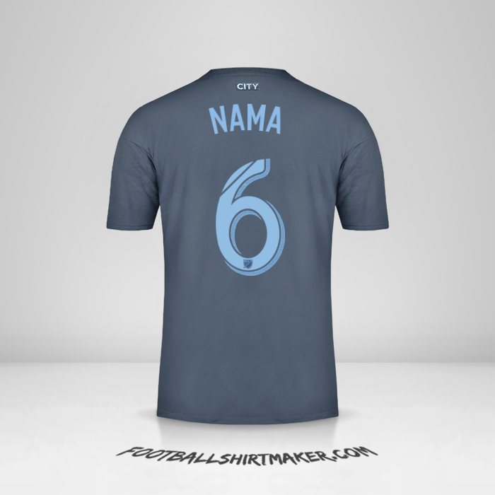 Jersey New York City FC 2018/19 Alternatif -  nama - 6