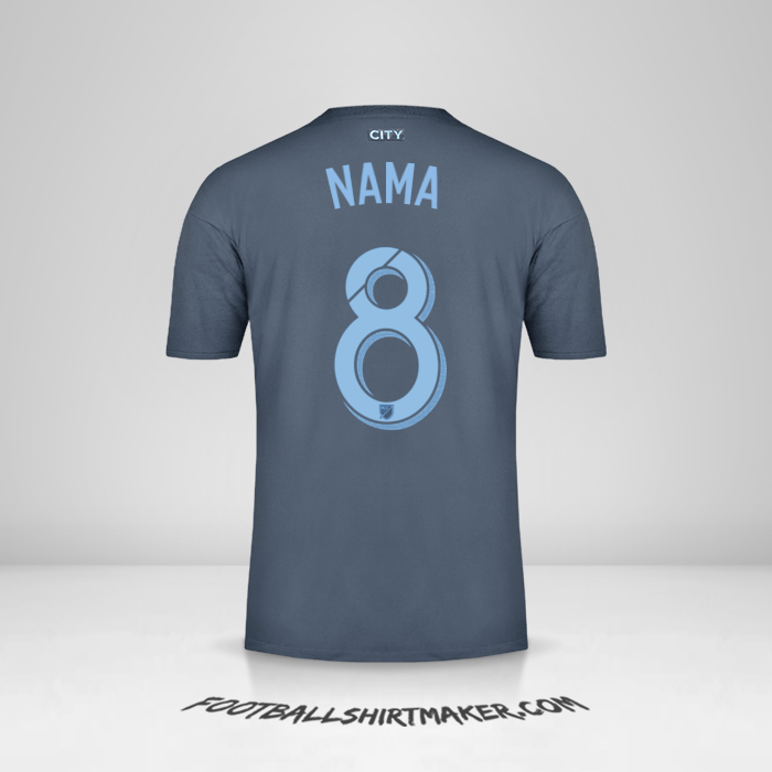 Jersey New York City FC 2018/19 Alternatif -  nama - 8