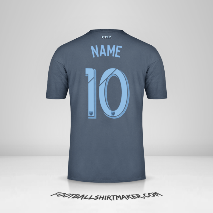 Jersey New York City FC 2018/19 Away -  name - 10