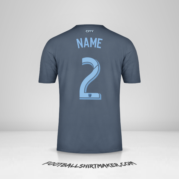 Trikot New York City FC 2018/19 Auswärts -  name - 2