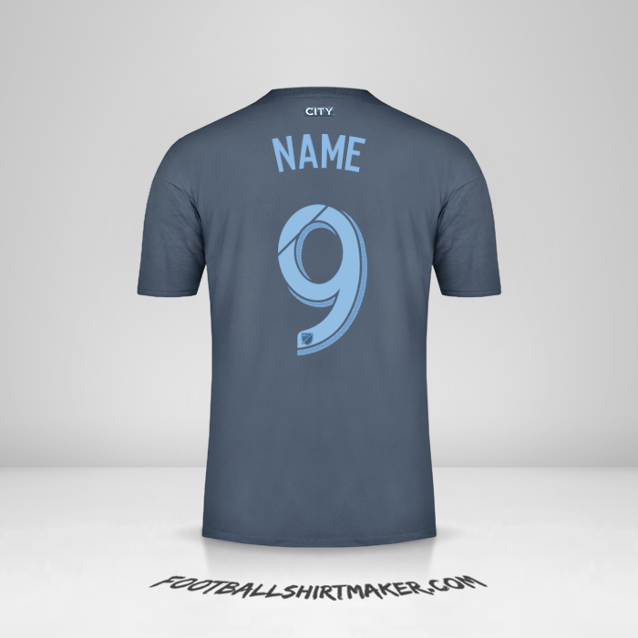 Trikot New York City FC 2018/19 Auswärts -  name - 9