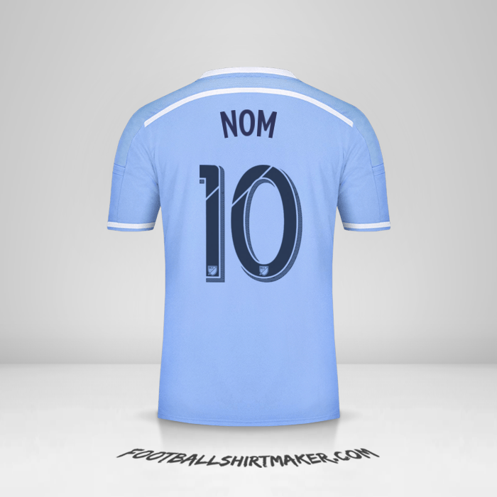 Maillot New York City FC 2015/16 -  nom - 10
