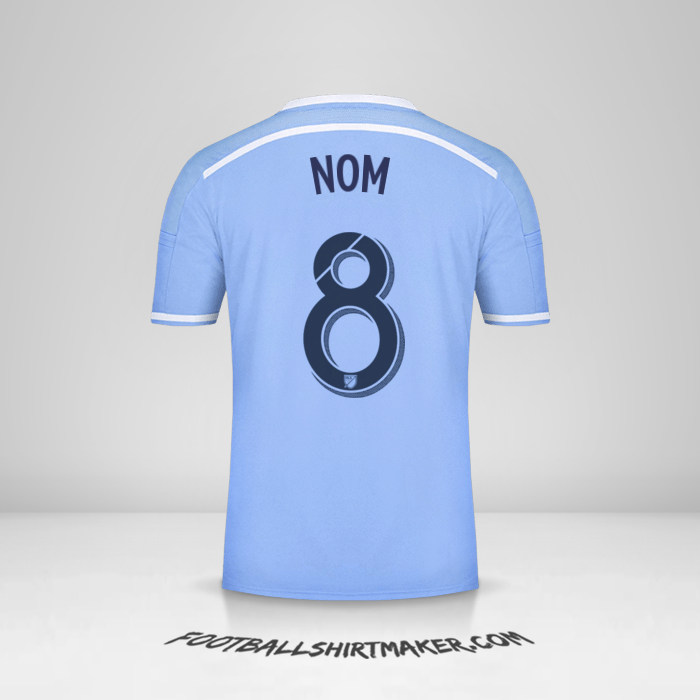 Maillot New York City FC 2015/16 -  nom - 8