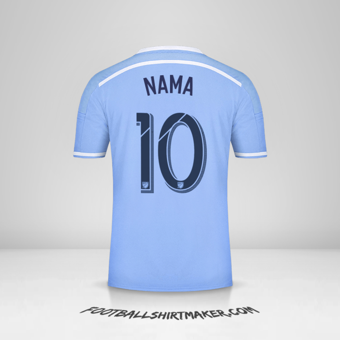Jersey New York City FC 2015/16 -  nama - 10