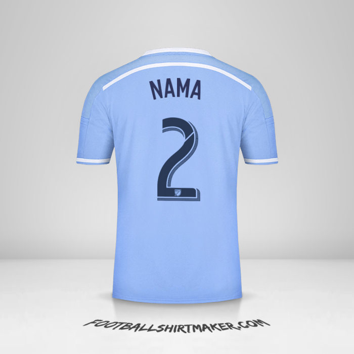 Jersey New York City FC 2015/16 -  nama - 2