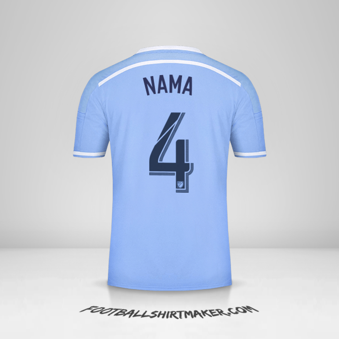 Jersey New York City FC 2015/16 -  nama - 4