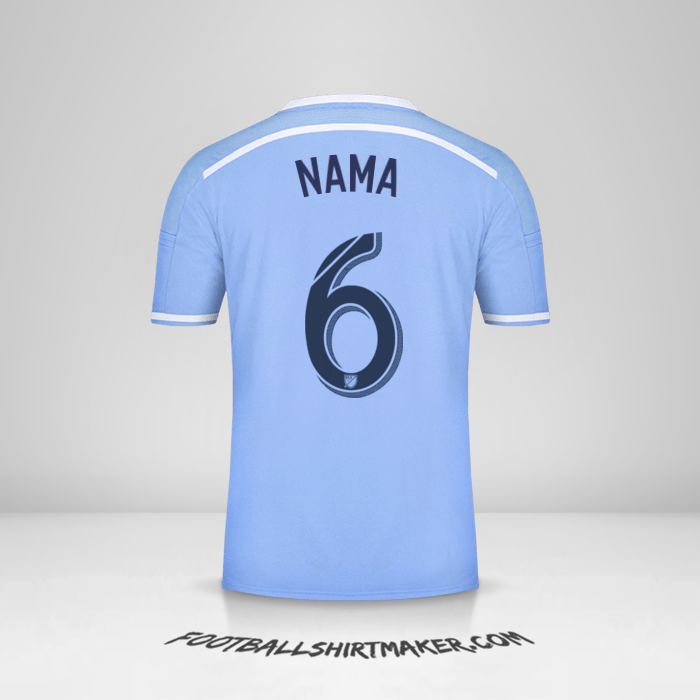 Jersey New York City FC 2015/16 -  nama - 6