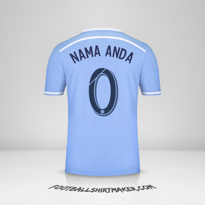Jersey New York City FC 2015/16 -  nama anda - 0