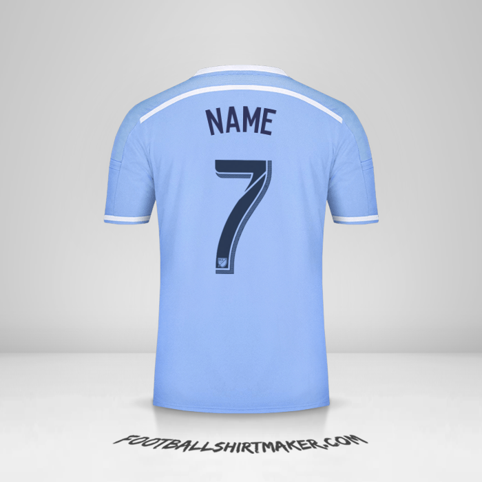Trikot New York City FC 2015/16 -  name - 7