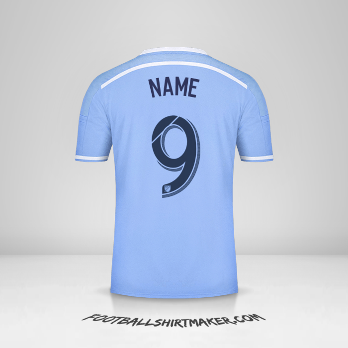 Trikot New York City FC 2015/16 -  name - 9