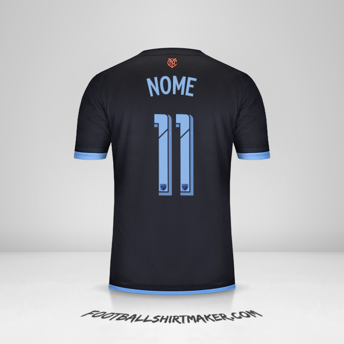Maglia New York City FC 2015 Seconda -  nome - 11