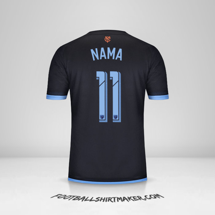 Jersey New York City FC 2015 Alternatif -  nama - 11