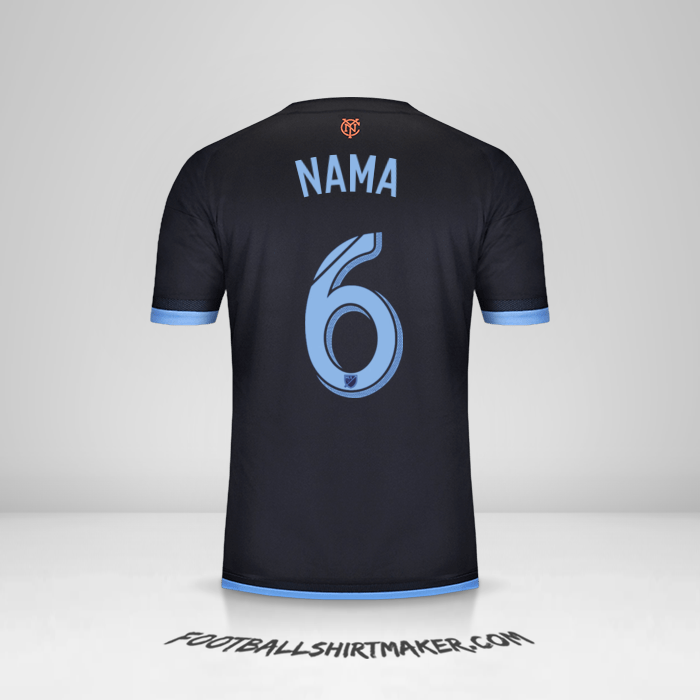Jersey New York City FC 2015 Alternatif -  nama - 6