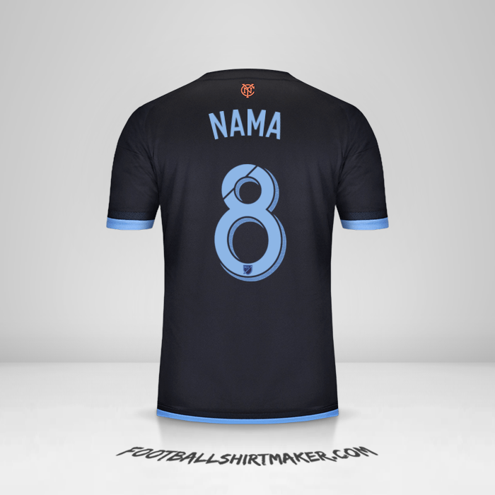 Jersey New York City FC 2015 Alternatif -  nama - 8