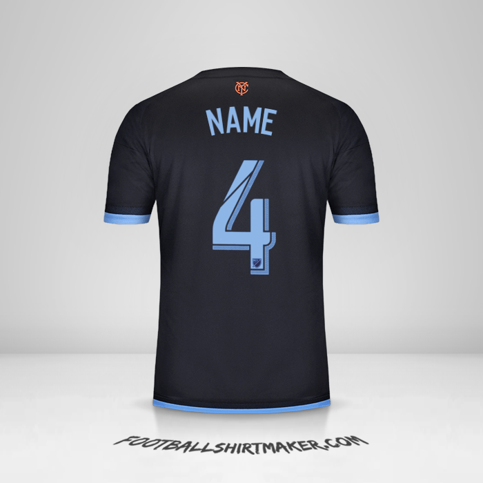 Trikot New York City FC 2015 Auswärts -  name - 4