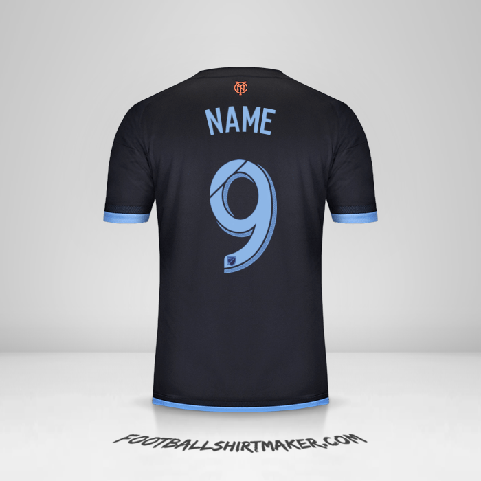 Trikot New York City FC 2015 Auswärts -  name - 9