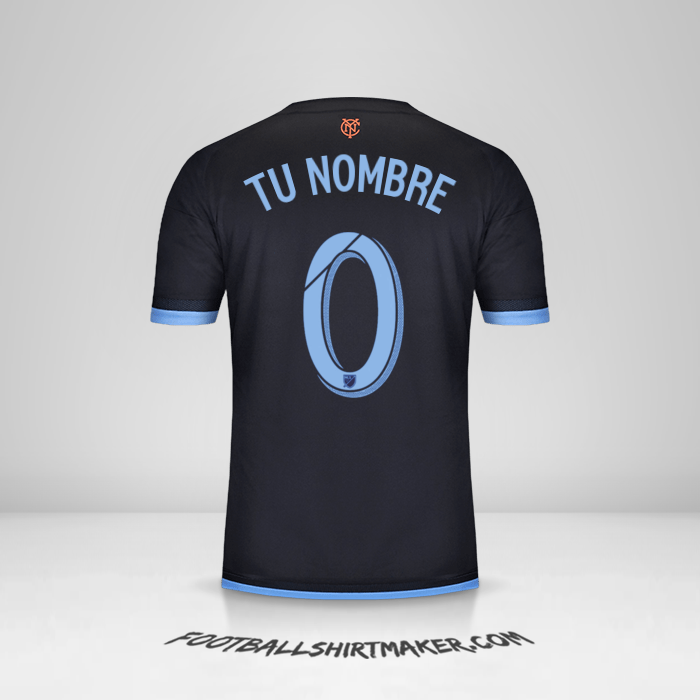 Jersey New York City FC 2015 II -  tu nombre - 0
