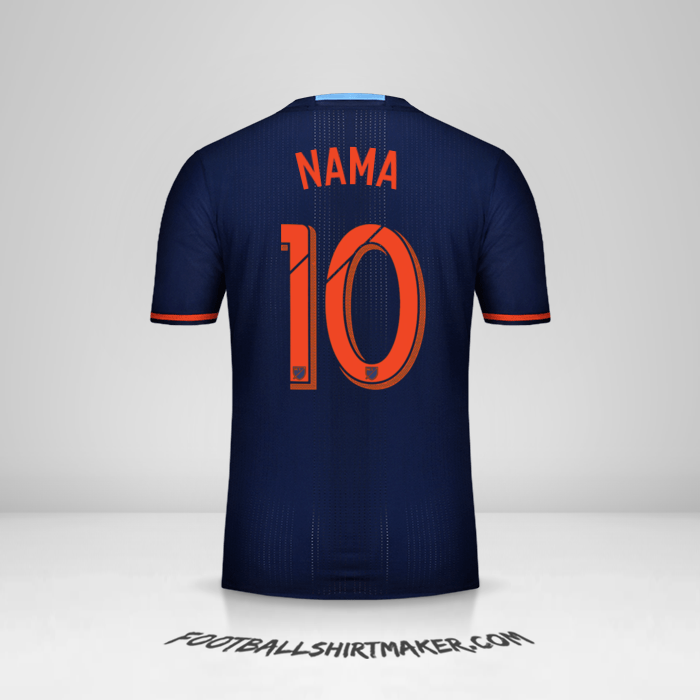 Jersey New York City FC 2016/17 Alternatif -  nama - 10