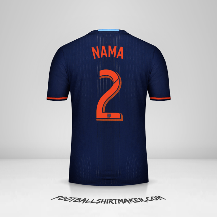 Jersey New York City FC 2016/17 Alternatif -  nama - 2