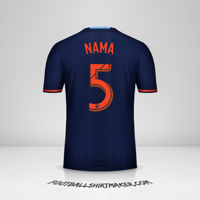 Jersey New York City FC 2016/17 Alternatif -  nama - 5