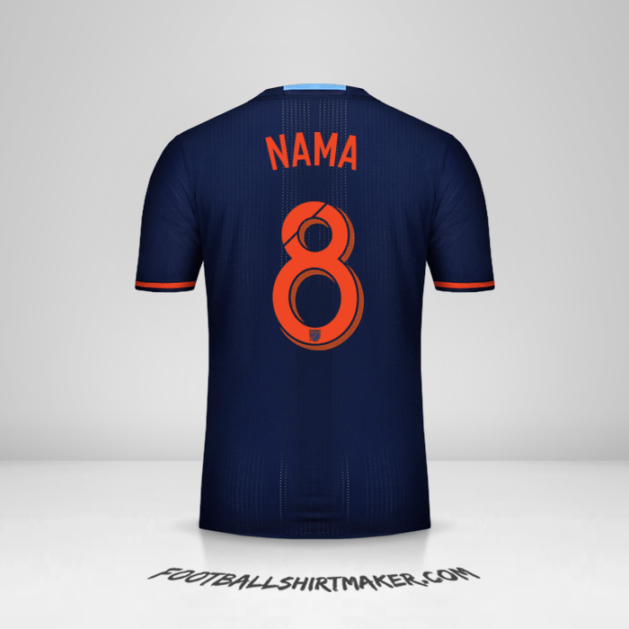 Jersey New York City FC 2016/17 Alternatif -  nama - 8