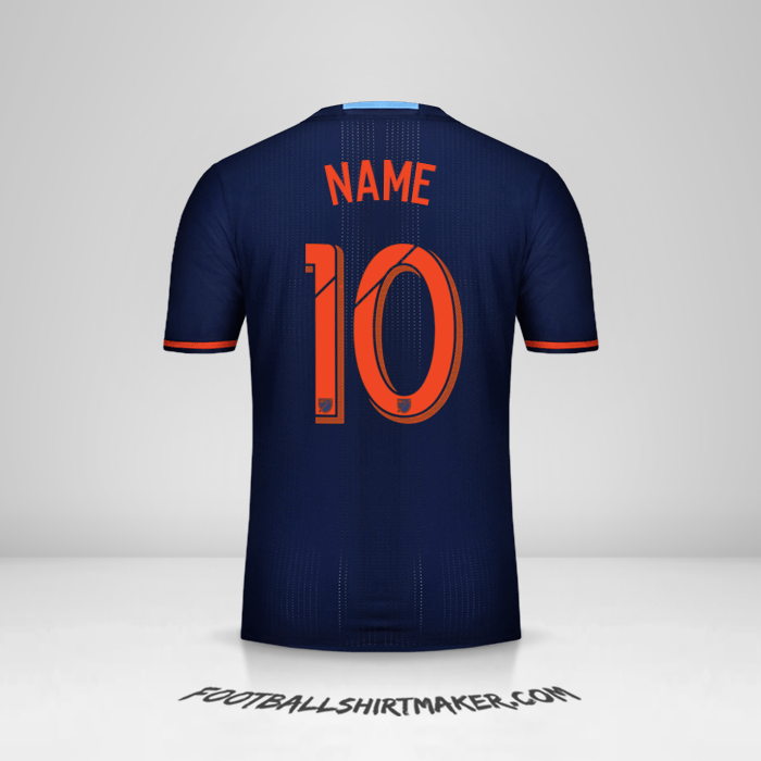 Jersey New York City FC 2016/17 Away -  name - 10