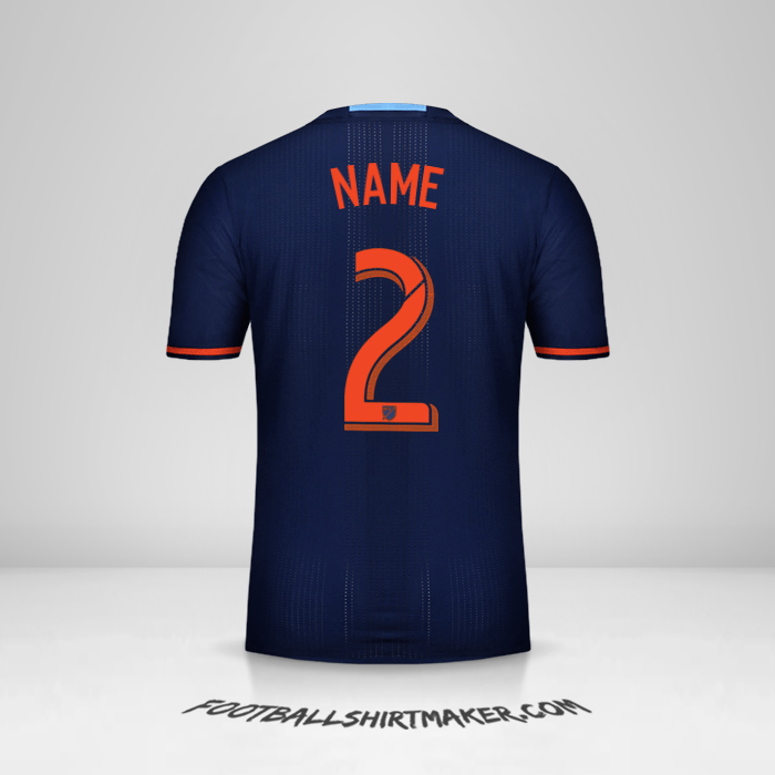 Trikot New York City FC 2016/17 Auswärts -  name - 2