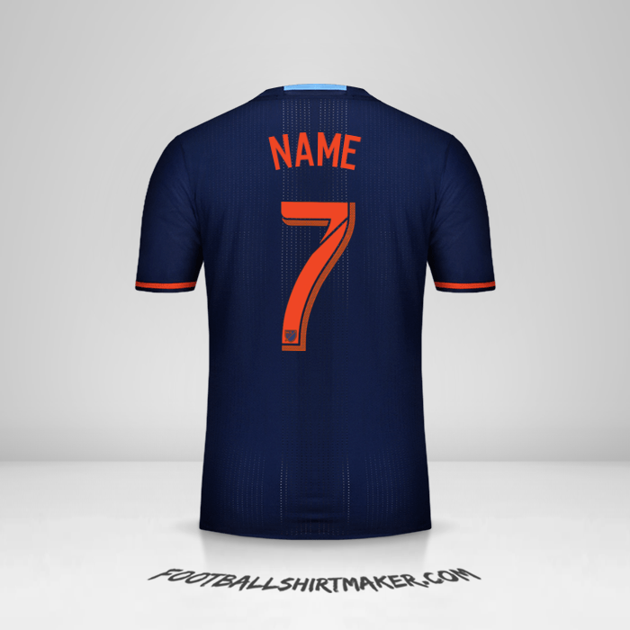 Trikot New York City FC 2016/17 Auswärts -  name - 7