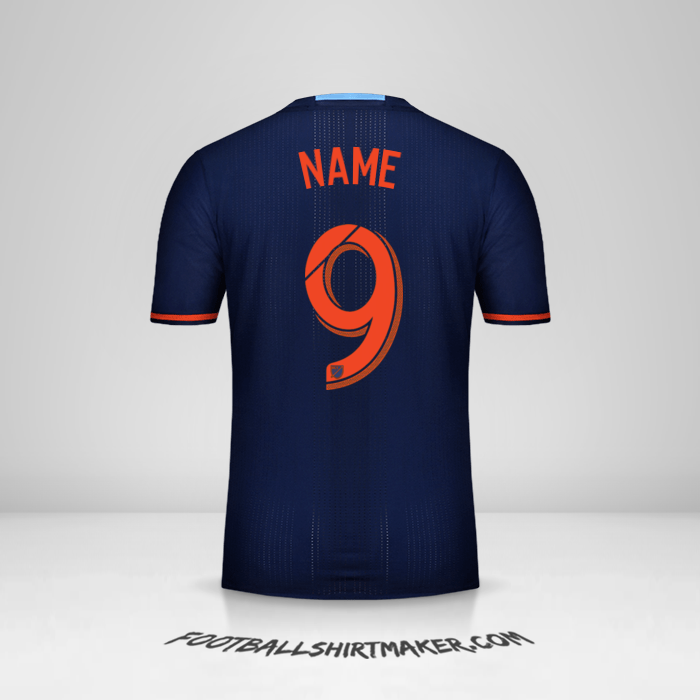 Trikot New York City FC 2016/17 Auswärts -  name - 9