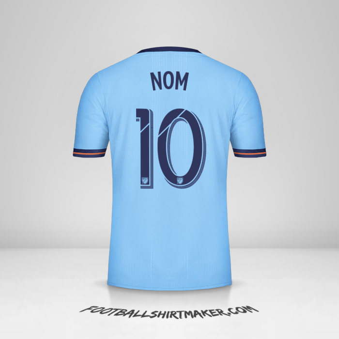 Maillot New York City FC 2017/18 -  nom - 10