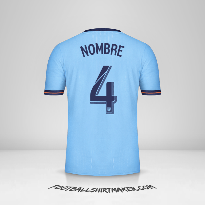 Camiseta New York City FC 2017/18 -  nombre - 4